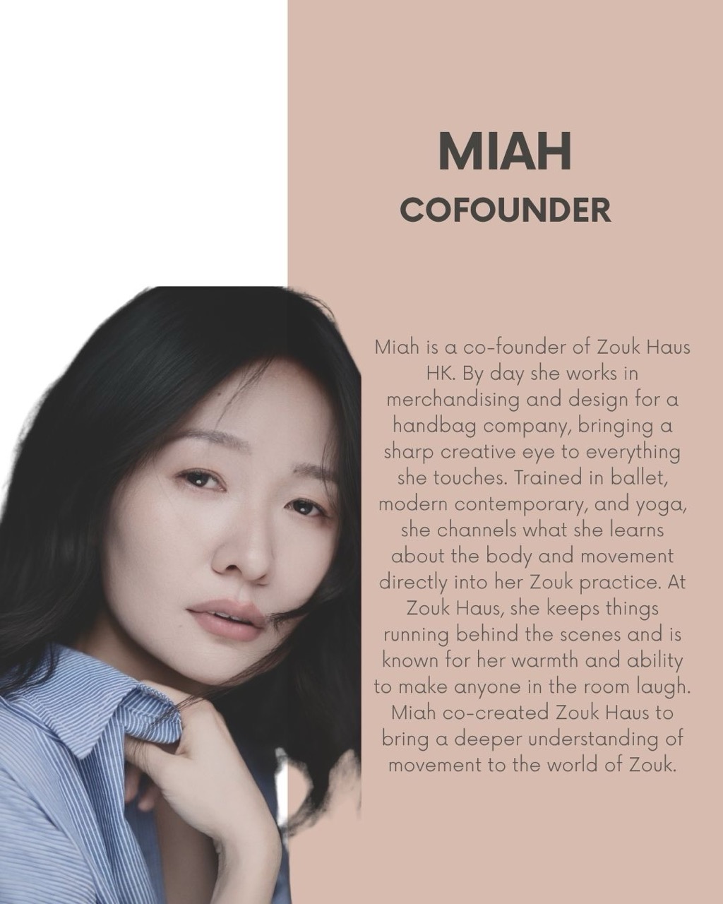 Meet Miah, Co-Founder of Zouk Haus HK